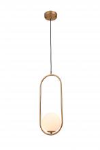  DU152P19G - Single Pendant Lighting Gold