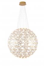  FIT01C39G - LED Chandelier Gold