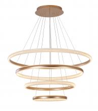  FIT19C39G - LED Chandelier Gold