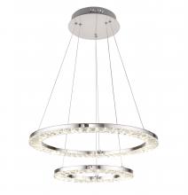  FT25 - LED Chandelier Chrome