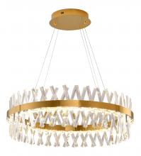  FT51C32G - LED Chandelier Metal & Crystal