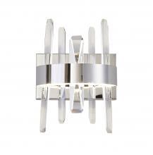  FT73W12CR - LED Wall Sconce Stainless Steel & Crystal