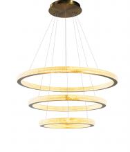  GL313C33G - LED Chandelier Metal & Acrylic