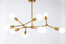  GL328C30G - Chandelier Antique Gold