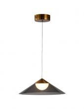  GL333P13G - LED Pendant Metal & Acrylic