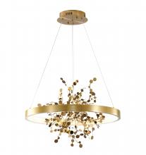  GL351C24G3K - LED Chandelier Sand Gold