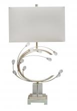 Bethel International JTL44RC-SLR - Table Lamp Silver