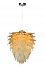  JU02C19W - Chandelier Natural Wood