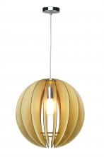  JU03C15W - Chandelier Natural Wood