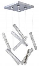  KD17-3 - LED Chandelier Chrome