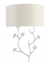  LA37W14SL - Wall Sconce Metal & Glass & Fabric