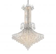  LA46C48CH - Chandelier Metal & Crystal