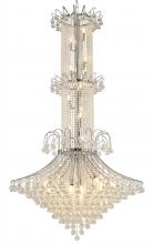  LA47C72CH - Chandelier Metal & Crystal