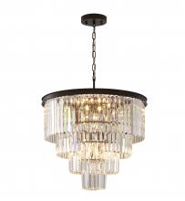  LA82C24B - Chandelier Black