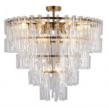  LX54L - Chandelier Metal & Acrylic