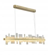  MAT04C59G - LED Chandelier Brushed Gold