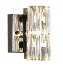  MBC11031-160 - Wall Sconce Metal & Crystal