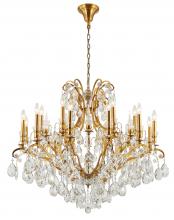  MD8092-19-AB - Chandelier Antique Brass