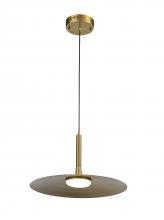  MOBM01 - LED Single Pendant Lighting Antique Brass