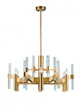  MU02 - Chandelier Antique Brass