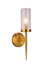  MU27S - Wall Sconce Antique Brass