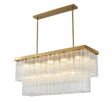  MU59C48BR - Chandelier Satin Brass