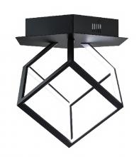  OC01F8BLK - LED Flush Mount Black