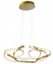  OC08C27G - LED Chandelier Gold