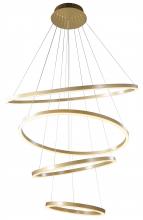  OC19C39G - LED Chandelier Gold