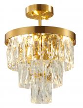  OC37C12G - Semi Flush Mount Gold