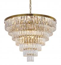  OC45C32G - Chandelier  Metal & Crystal