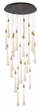  SY07C28G - LED Chandelier Gold