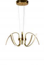  TR05 - LED Chandelier Gold