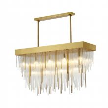  LA57C48BR - Chandelier Satin Brass