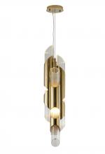  ZH02P36G - Pendant Stainless Steel & Glass