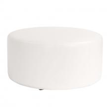  Q132-944 - Universal Round Ottoman Atlantis White