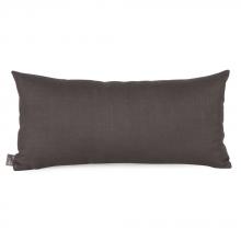  4-201 - Kidney Pillow Sterling Charcoal - Poly Insert