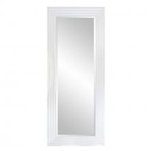  43057W - Delano Mirror - Glossy White