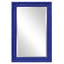  53081RB - Queen Ann Mirror - Glossy Royal Blue