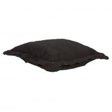 Howard Elliott 310-1090P - Puff Ottoman Cushion Angora Ebony (Cushion and Cover Only)