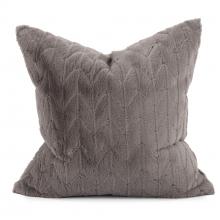 Howard Elliott 3-1093 - 24" x 24" Angora Stone Pillow - Poly Insert