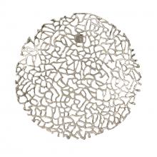  35090 - Open Work Silver Wall Decor