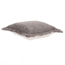  310-1093P - Puff Ottoman Cushion Angora Stone (Cushion and Cover Only)