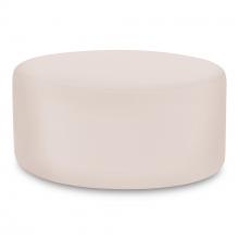  QC132-463 - Universal Round Ottoman Cover Seascape Sand (Cover Only)