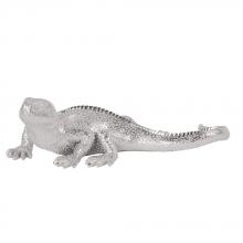  12152 - Lizard Figurine Bright Textured Nickel