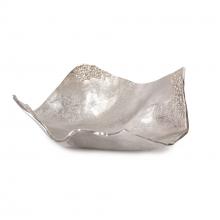  51002 - Aluminum Champagne Silver Hammered Small Bowl