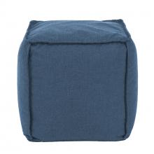  Q873-298 - Square Pouf Seascape Turquoise