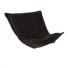 Howard Elliott 300-1090P - Puff Chair Cushion Angora Ebony (Cushion and Cover Only)