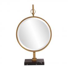  11213 - Medallion Gold Mirror