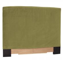  K122-221 - Twin Slipcovered Headboard Bella Moss (Base and Cover Included)